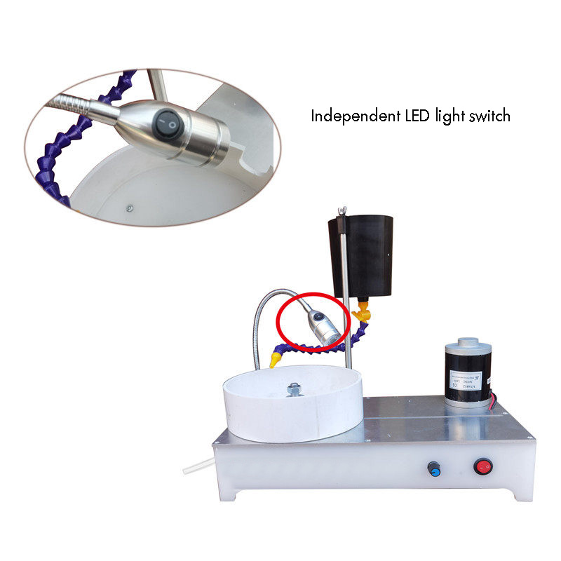 Facet Machine Gemstone Cutting - New Polishing Lapidary Flat Grinder for