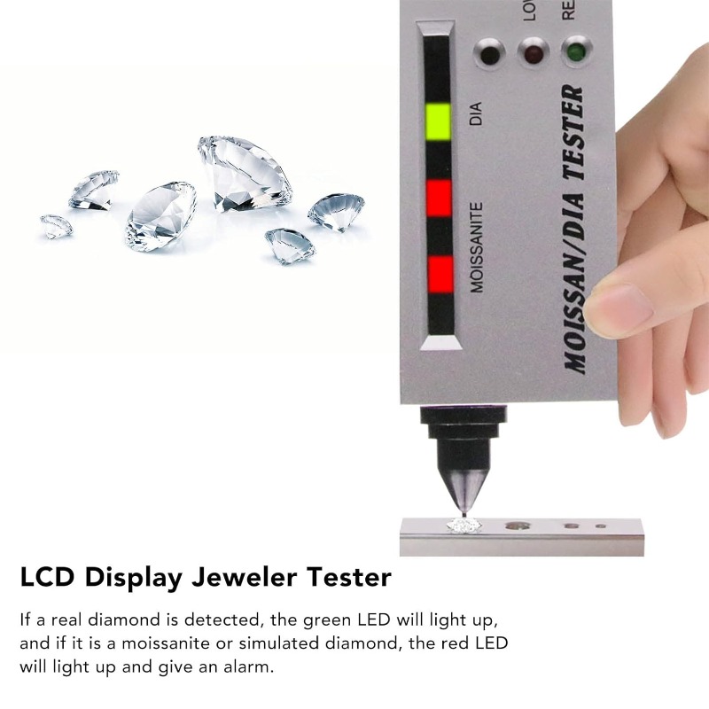 Gemstone Identification Kit - Precision Diamond Moissanite Testing Pen Portable