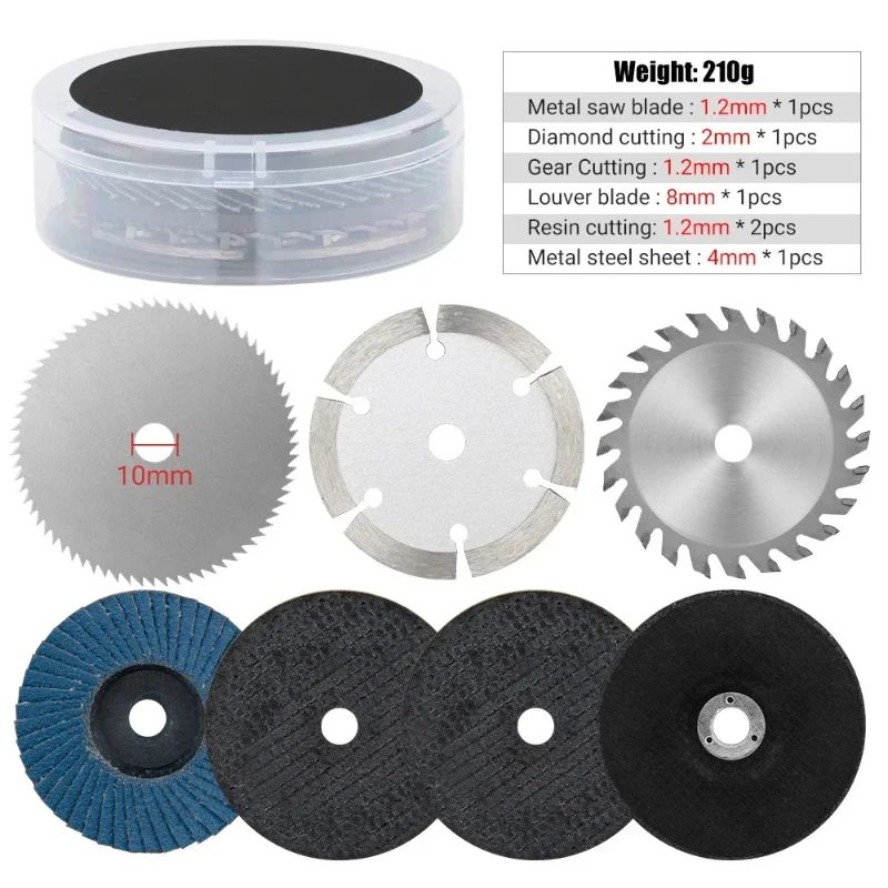 Diamond Grinding Wheel Lapidary - 7PCS 76mm Saw Blade Metal Cutting