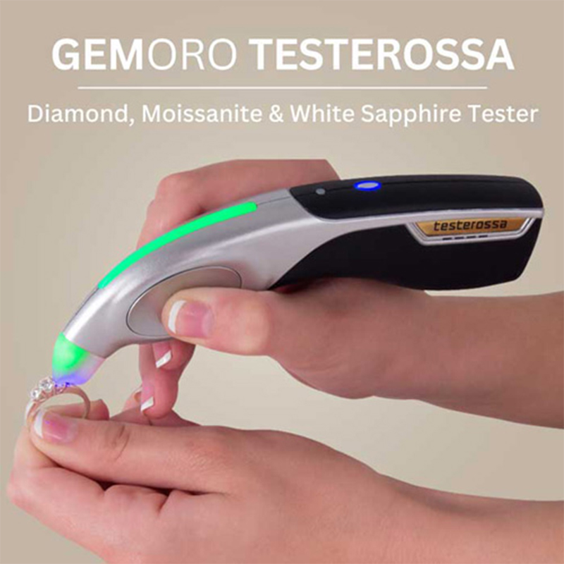 Gemstone Identification Kit - GemOro Testerossa Diamond, Moissanite & Sapphire