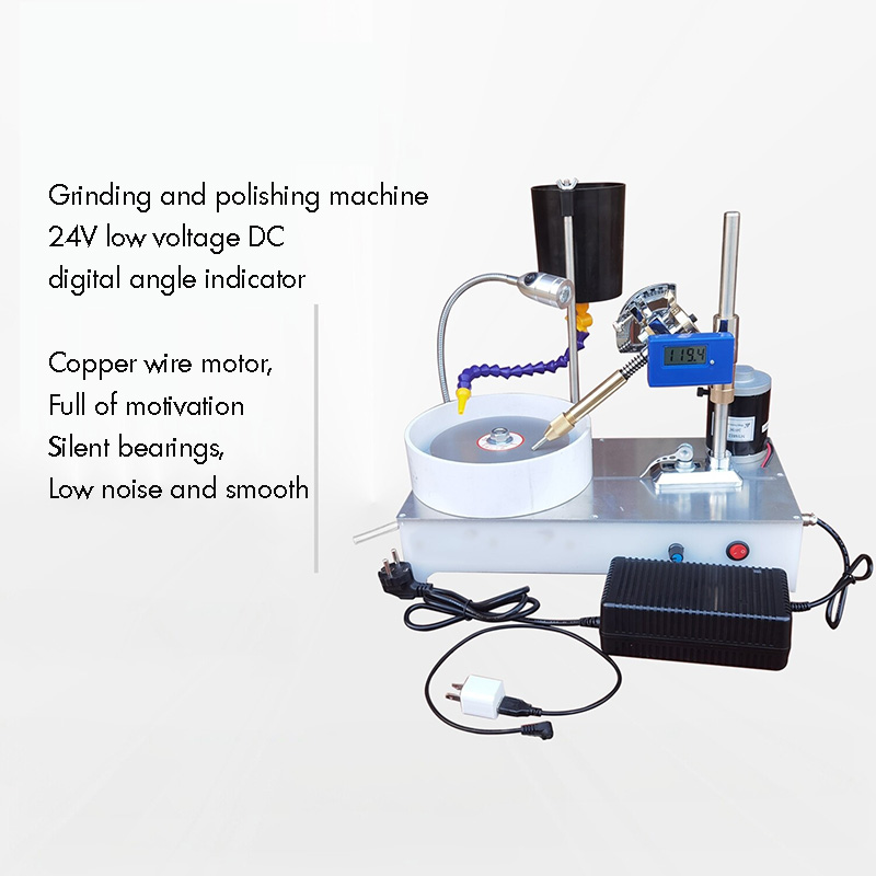 New Polishing Lapidary Flat Gr - Facet Machine Gemstone Cutting review and price