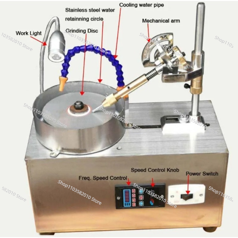 LS-0066 Gemstone Faceting Mach - Facet Machine Gemstone Cutting review and price