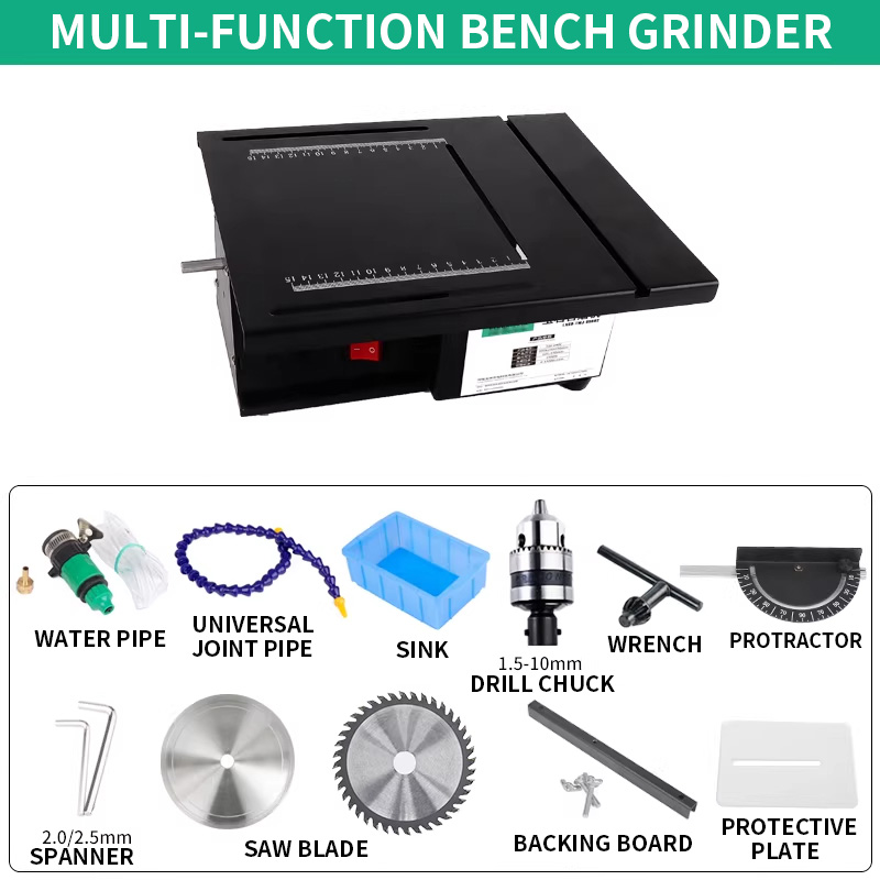 Portable Bench Grinder Gemston - Facet Machine Gemstone Cutting review and price