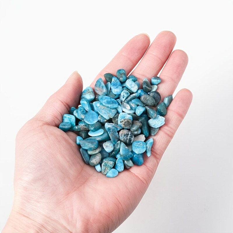Natural Blue Apatite Crystal F - Gemstone Polishing Kit review and price