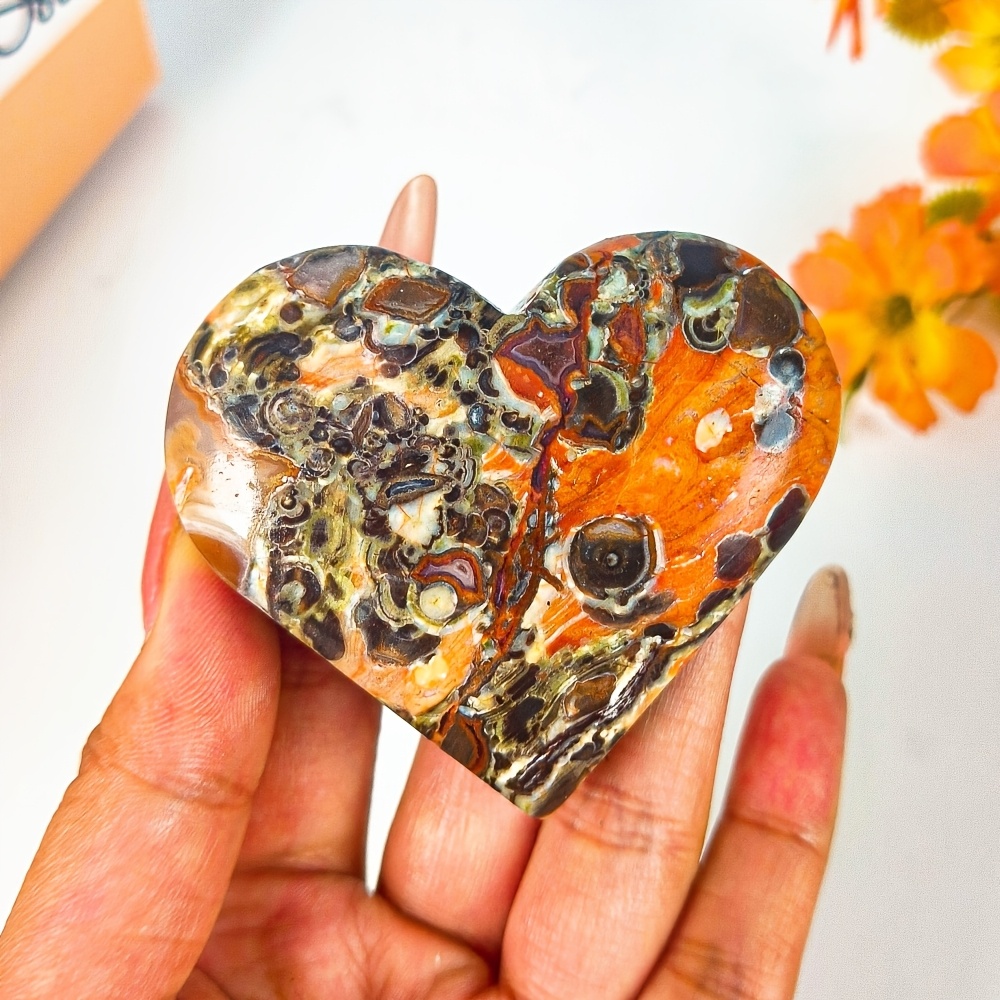 Natural Money Agate Heart Shap - Gemstone Polishing Kit review and price