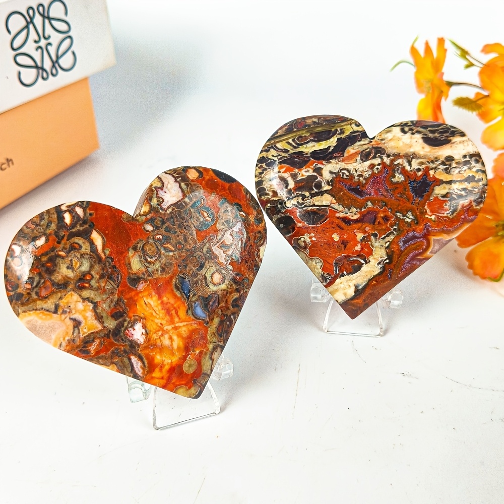 Natural Money Agate Heart Shap - Gemstone Polishing Kit review and price