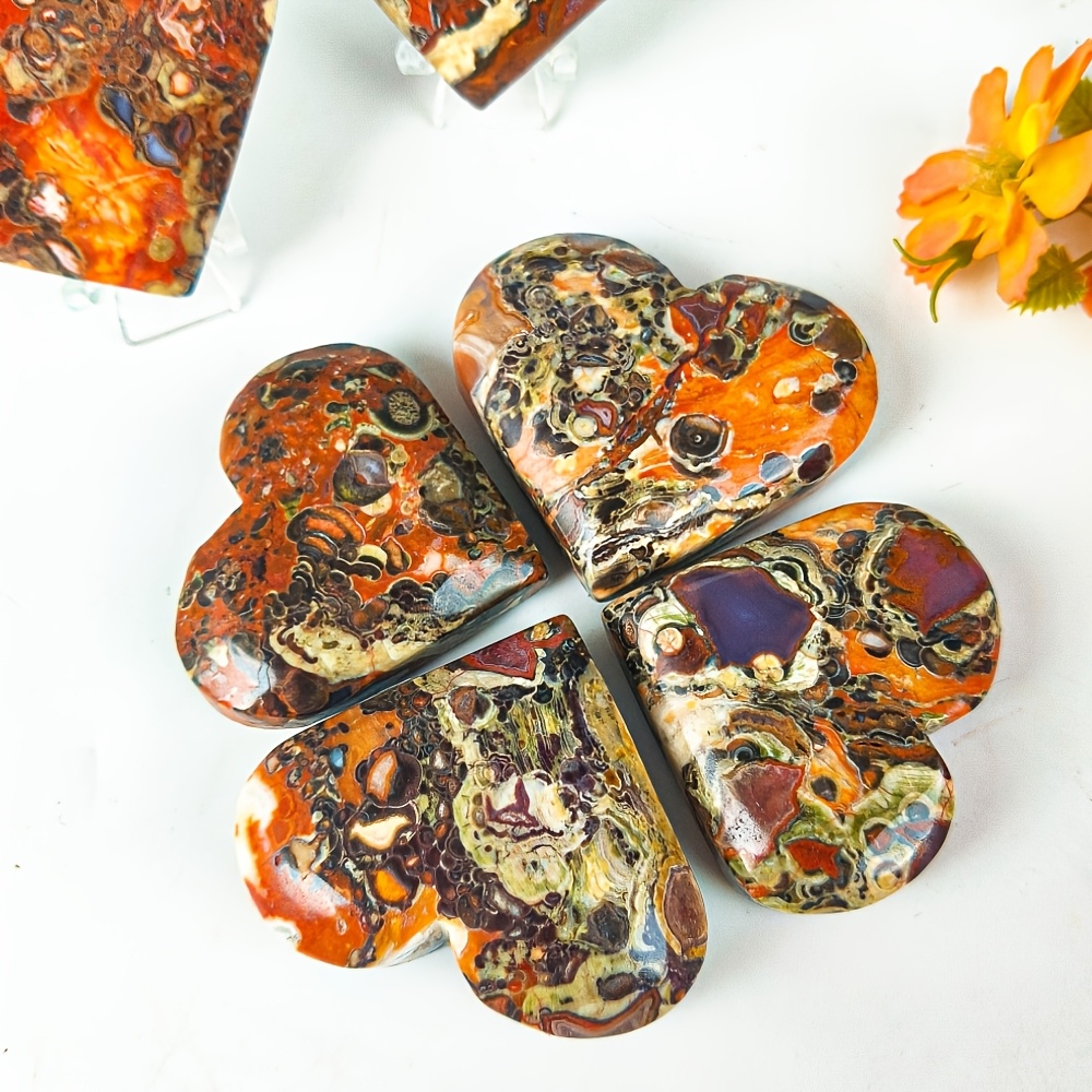 Natural Money Agate Heart Shap - Gemstone Polishing Kit review and price