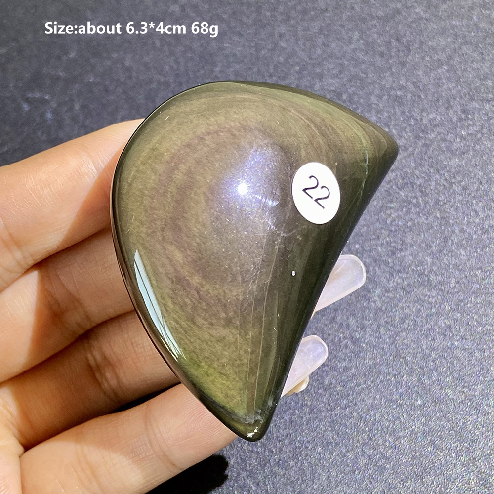 Natural Rainbow Obsidian Cryst - Gemstone Polishing Kit review and price