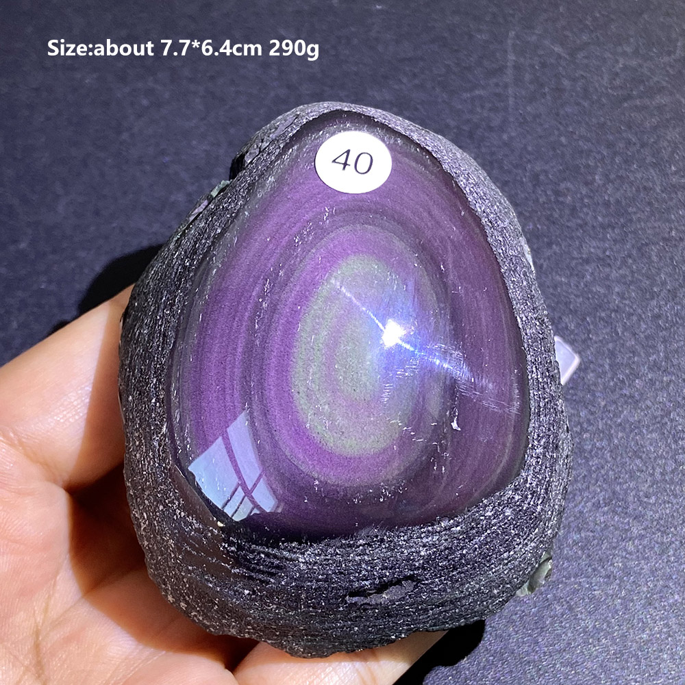 Natural Rainbow Obsidian Cryst - Gemstone Polishing Kit review and price