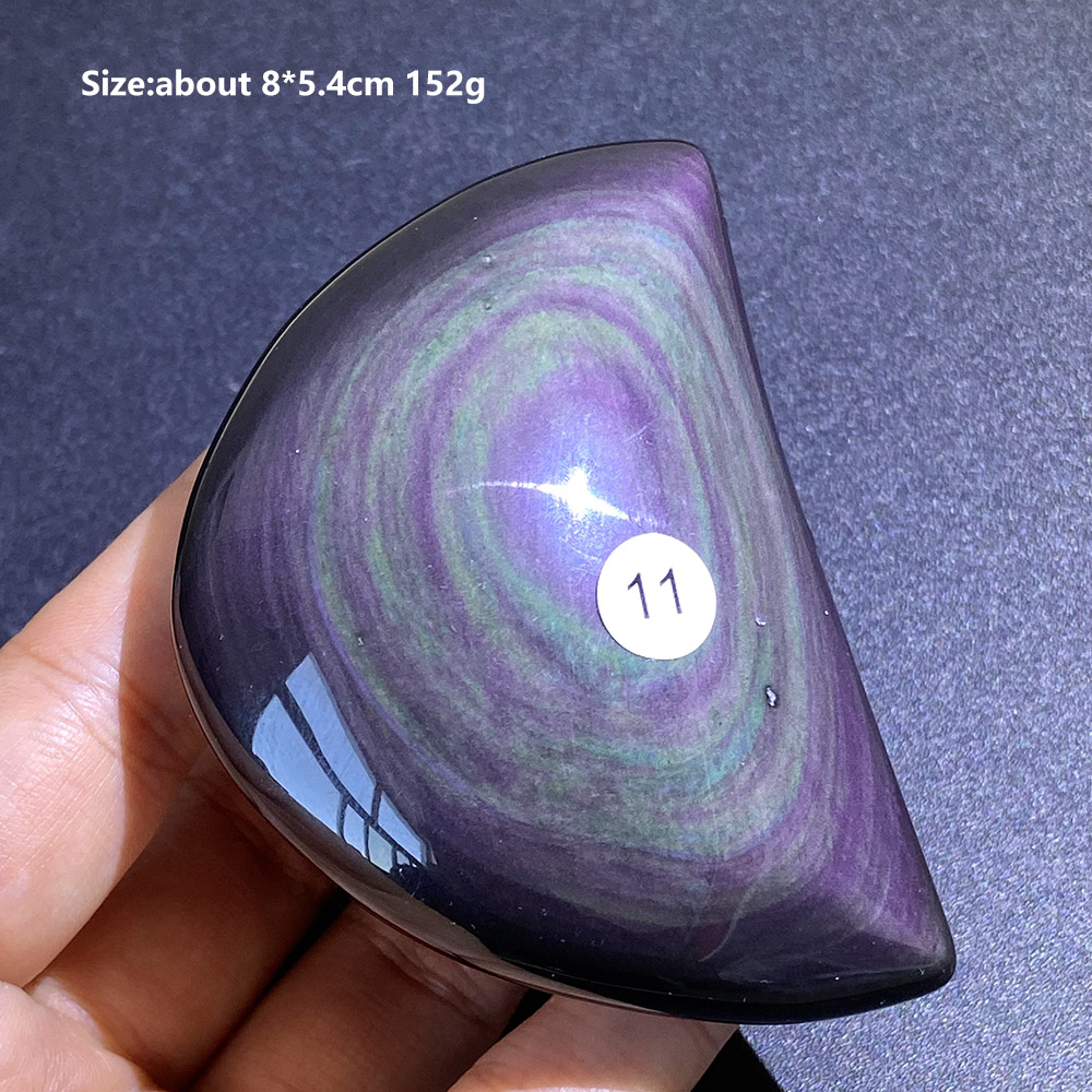 Natural Rainbow Obsidian Cryst - Gemstone Polishing Kit review and price