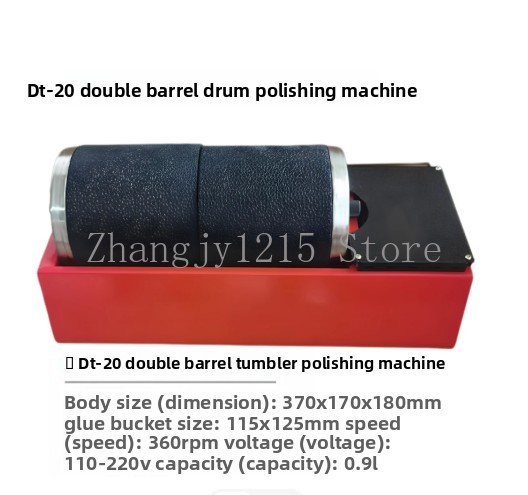 220v 2*3LB Dual Drum Rotary Ro - Rock Tumbler 3Lb Rotary review and price