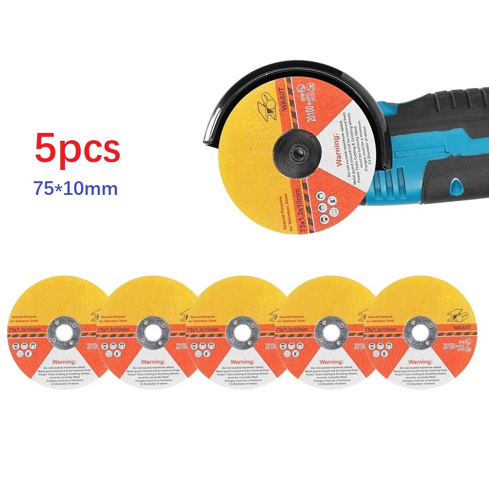5pcs 75mm Circular Resin Saw B - Diamond Grinding Wheel Lapidary review and price