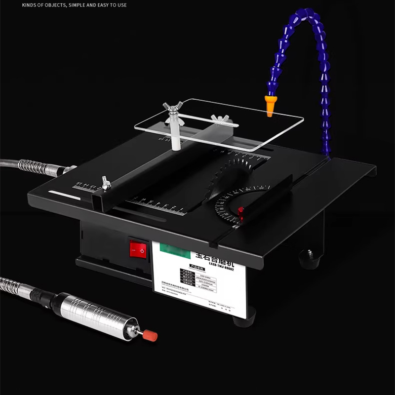 Portable Bench Grinder Gemston - Facet Machine Gemstone Cutting review and price