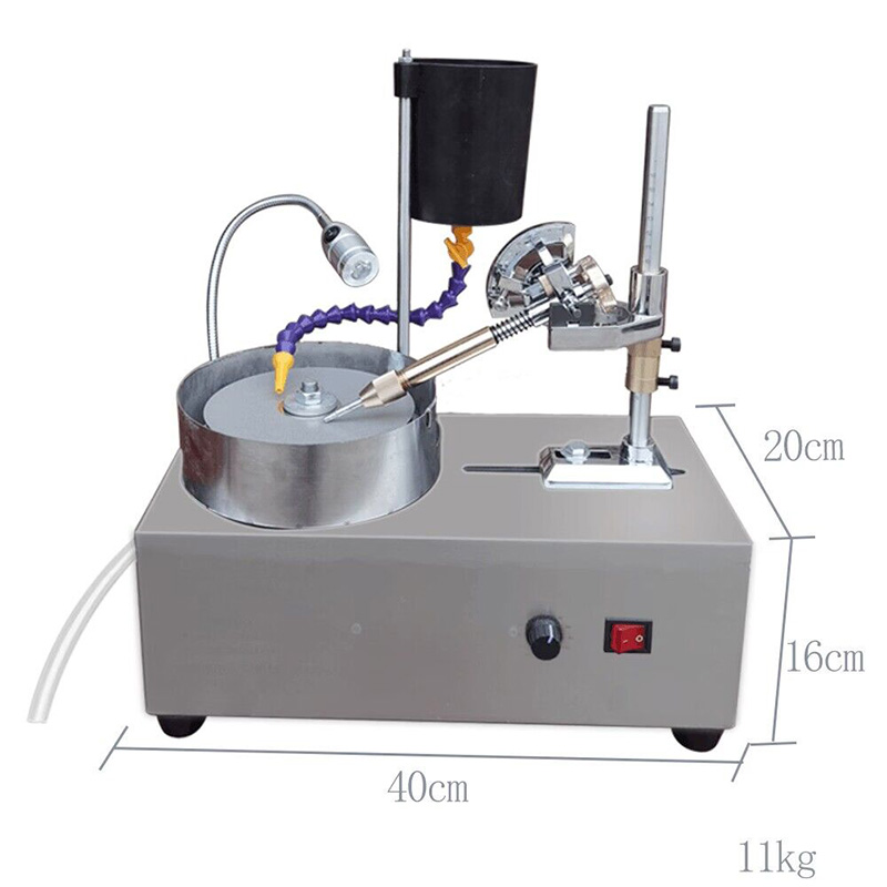 Gemstone Cutting and Polishing - Facet Machine Gemstone Cutting review and price