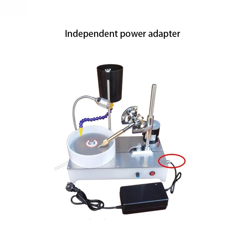 DC Stepless Speed Gem Faceting - Facet Machine Gemstone Cutting review and price