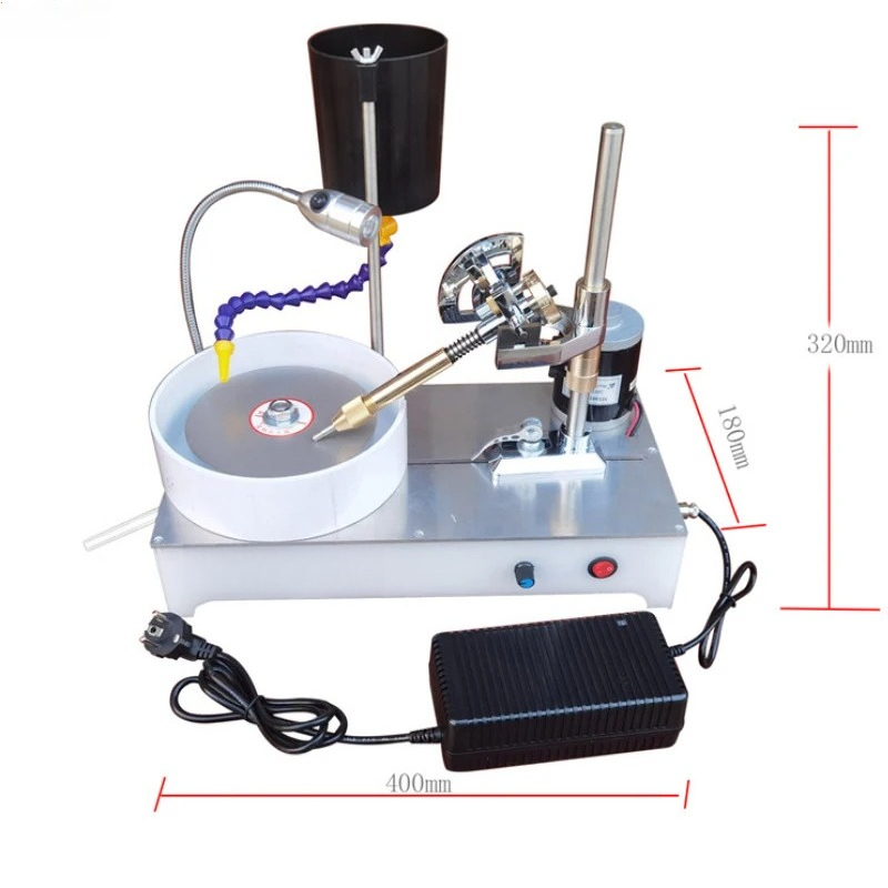 DC Stepless Speed Gem Faceting - Facet Machine Gemstone Cutting review and price