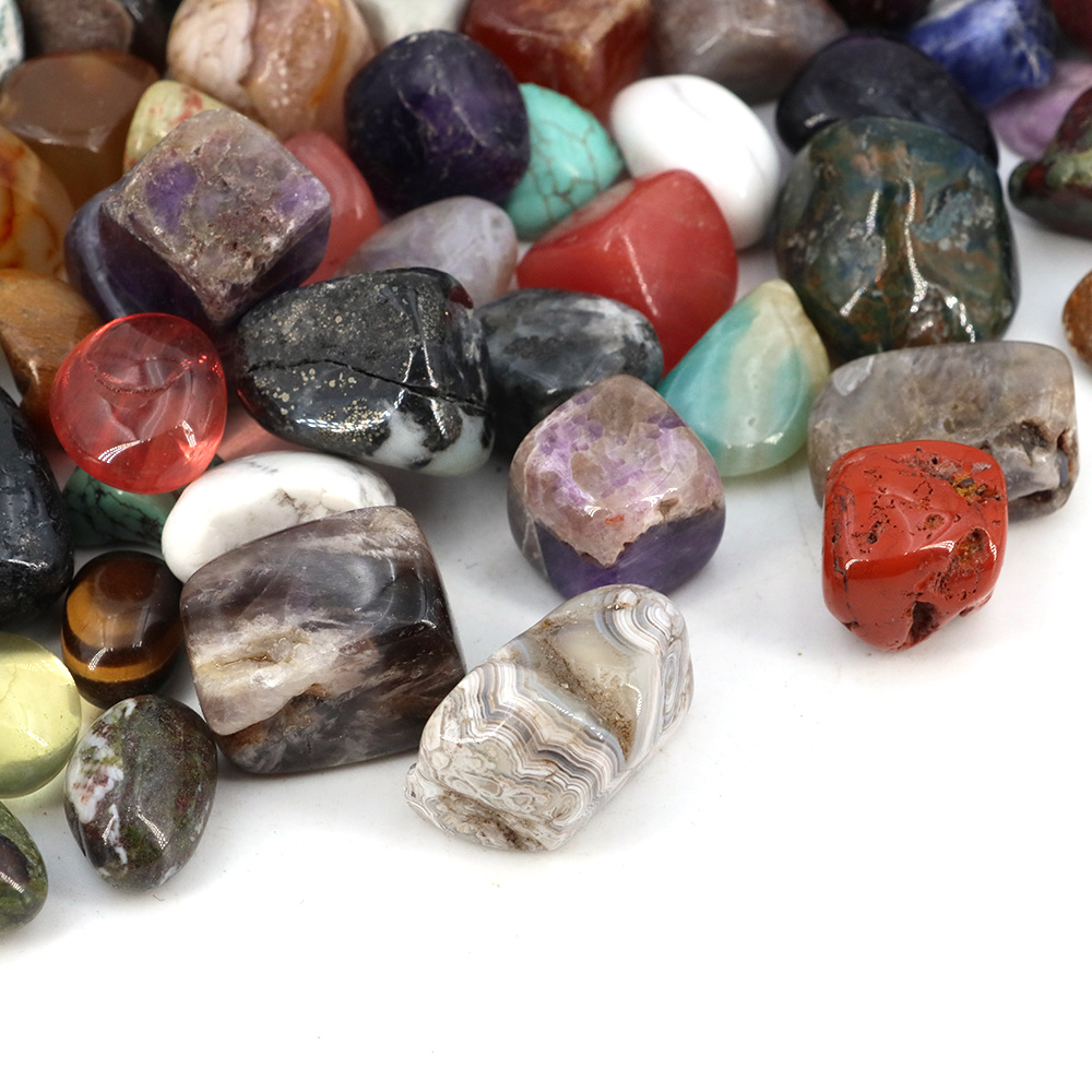 200g/Bag Irregular Tumbled Cra - Gemstone Polishing Kit review and price