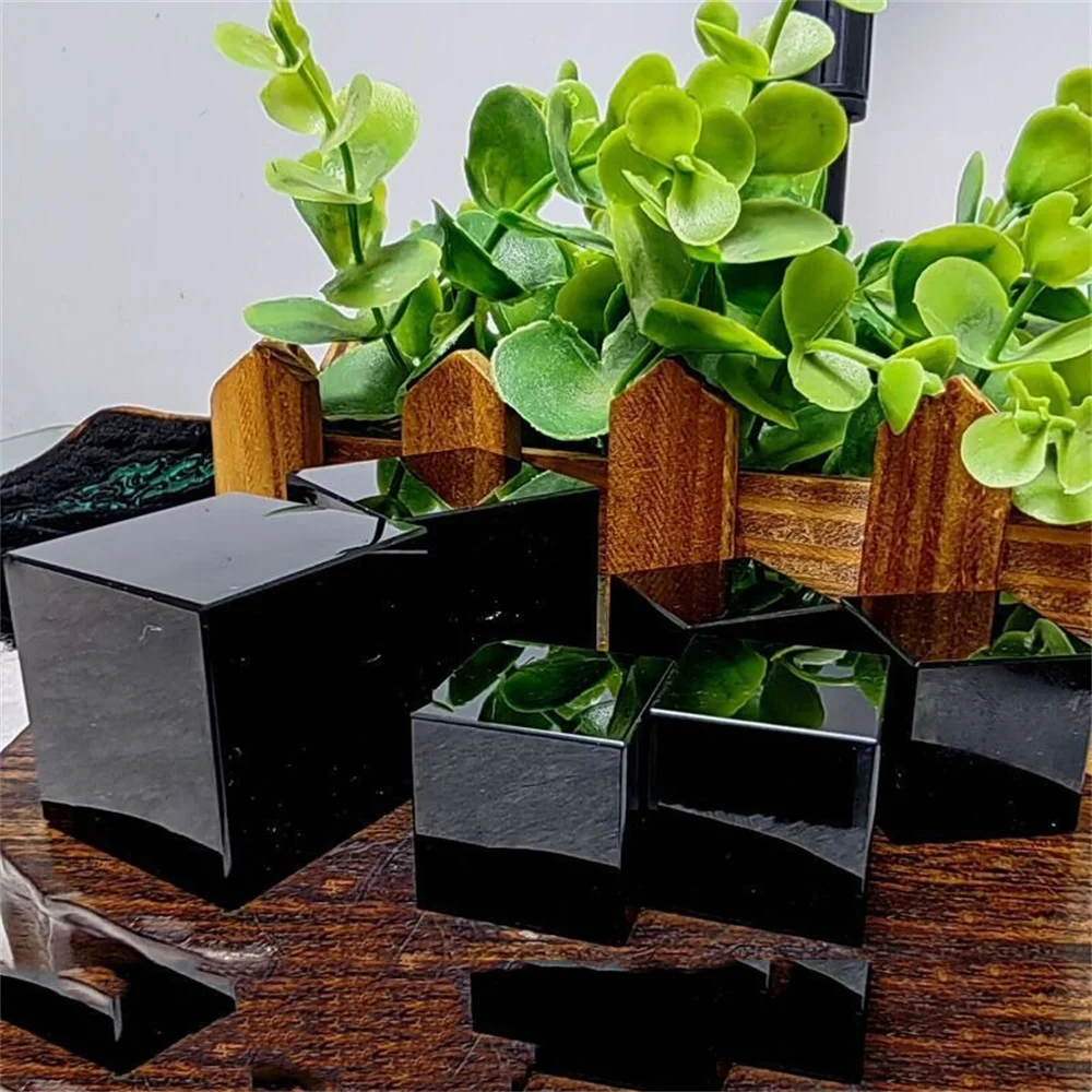 1pc Natural Black Obsidian Qua - Gemstone Polishing Kit review and price